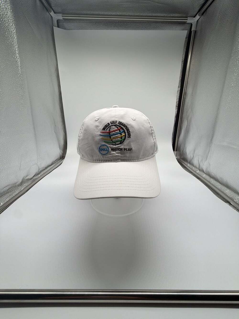 Ahead World Golf Championships Dell Match Play Hat White Strapback